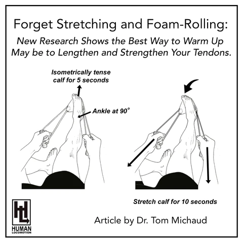 Forget Stretching and Foam-Rolling:New Research Shows the Best Way to Warm Up May be to Lengthen and Strengthen Your Tendons