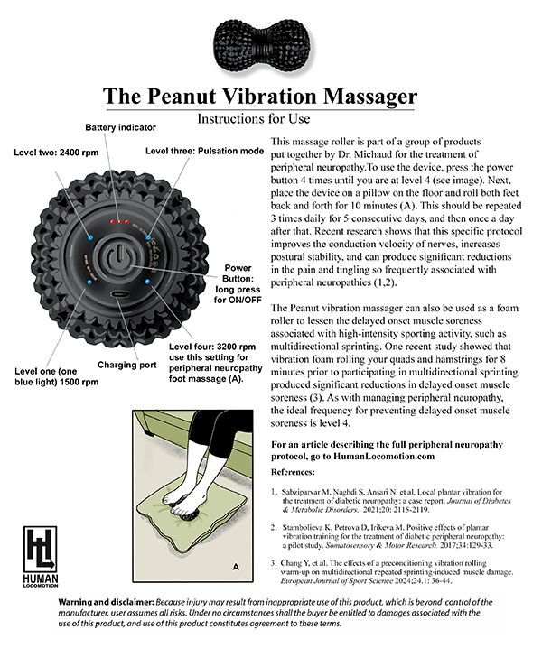 Product Instructions - Human Locomotion